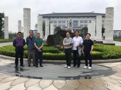 中国殡葬协会王宏阶、杨世森一行莅临考察指导