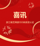 喜讯 | 浙江suncitygroup太阳集团再获ISO体系双认证